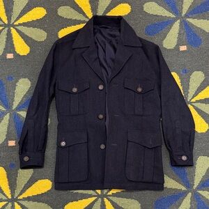 The Armoury / Ascot Chang Navy Wool Safari II Jacket